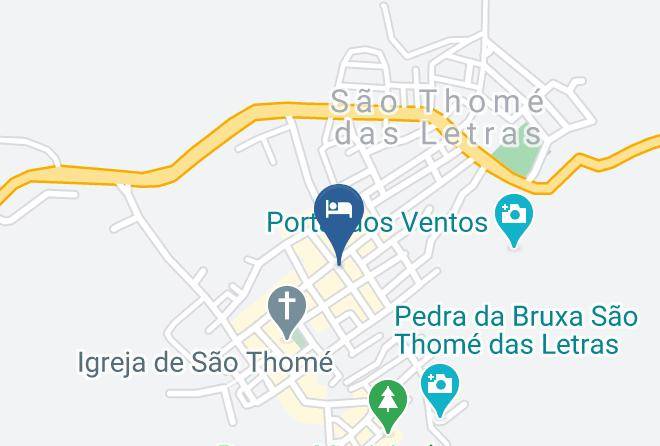 Sao Tome Das Letras - Pousada Aracoara Maps