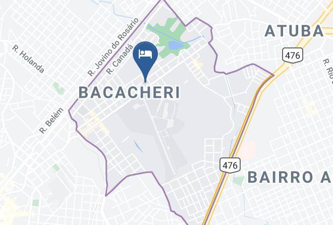Curitiba - Pousada E Hotel Bacacheri Maps