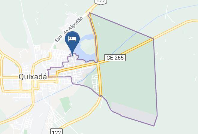 Quixada - Pousada E Hotel Quixada Maps