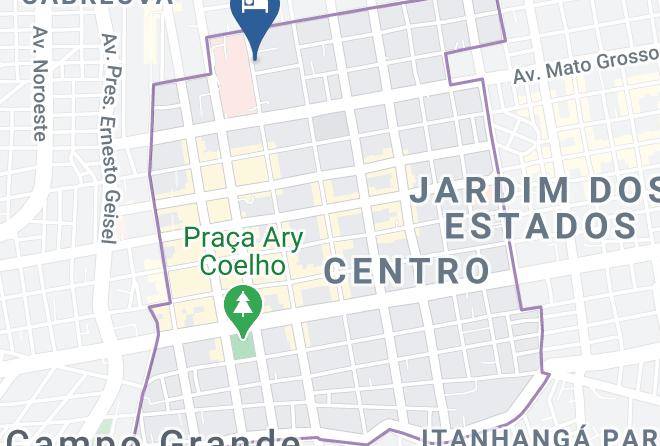 Campo Grande - Pousada E Loja Pantanal Maps