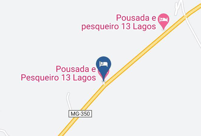 Virginia - Pousada E Pesqueiro 13 Lagos Maps