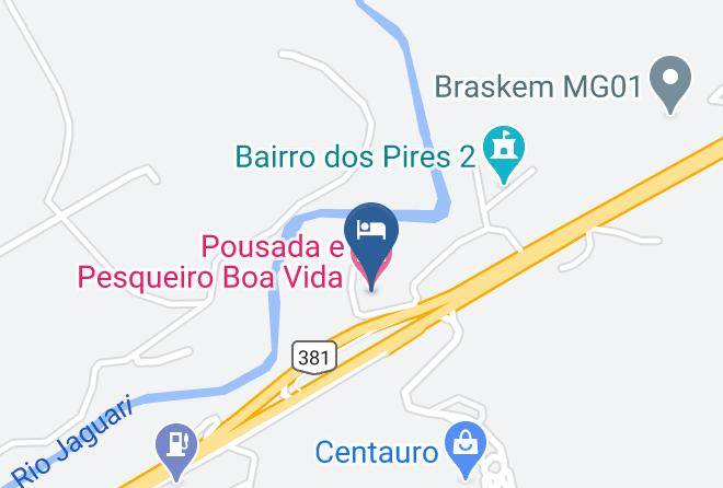 Extrema - Pousada E Pesqueiro Boa Vida Maps