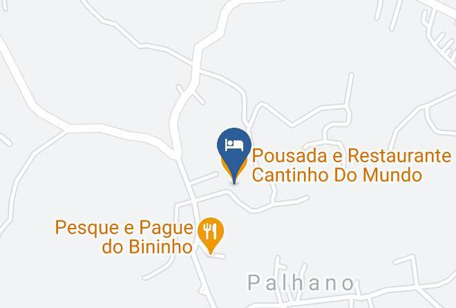 Brumadinho - Pousada E Restaurante Cantinho Do Mundo Maps