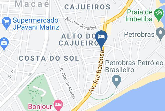 Macae - Pousada E Restaurante Cazabella Maps