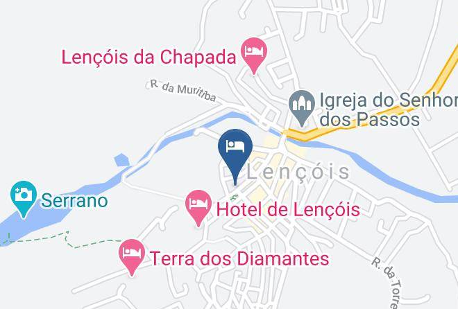 Lencois - Pousada E Restaurante Corona De Pedra Maps