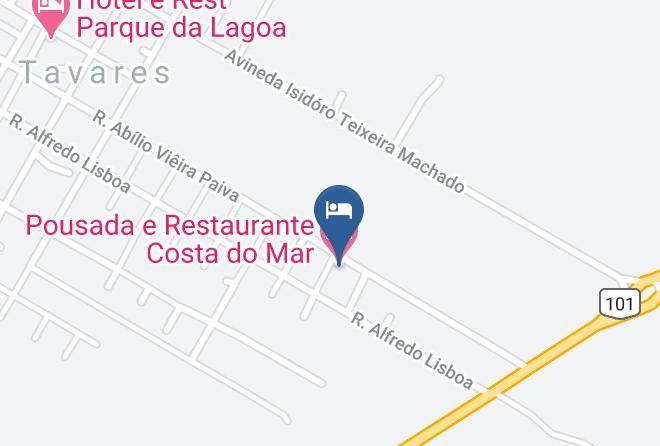 Tavares - Pousada E Restaurante Costa Do Mar Maps