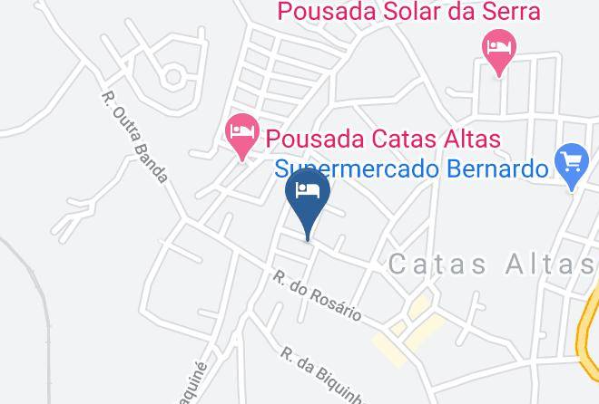 Catas Altas - Pousada E Restaurante Ora Pro Nobis Maps