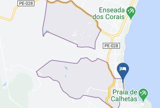 Cabo - Pousada E Restaurante Pe Na Areia Maps