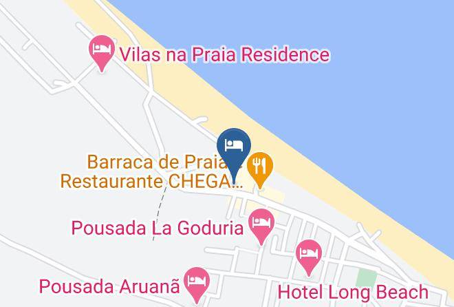 Aracati - Pousada E Restaurante Portal De Canoa Maps