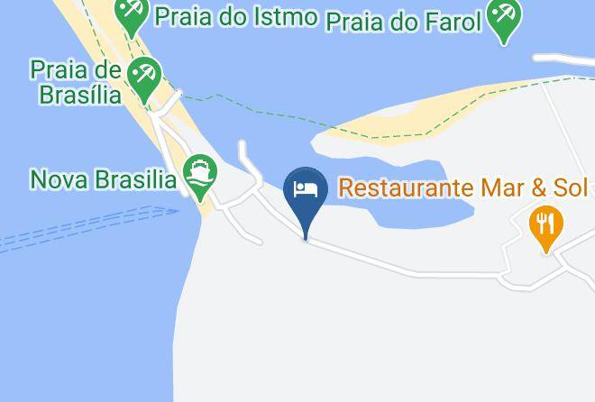 Paranagua - Pousada D'lua Maps