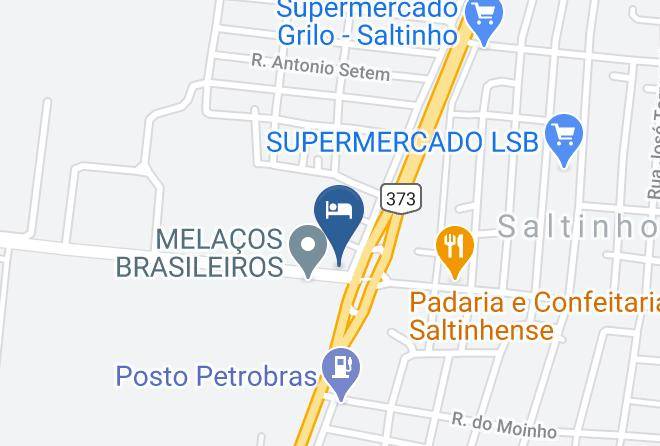 Saltinho - Pousada E Restaurante Urbano Maps