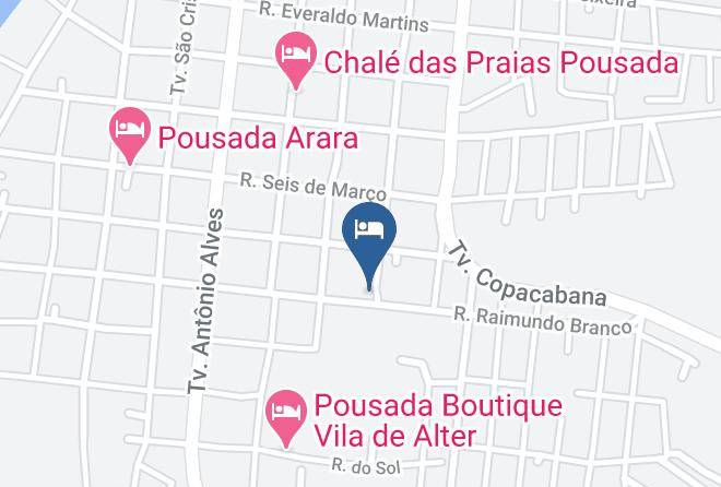 Santarem - Pousada E Spa Princesa De Alter Maps