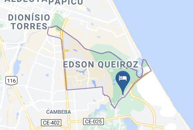 Fortaleza - Pousada Ebenezer Maps