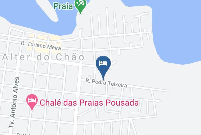 Santarem - Pousada Ecologica Maps