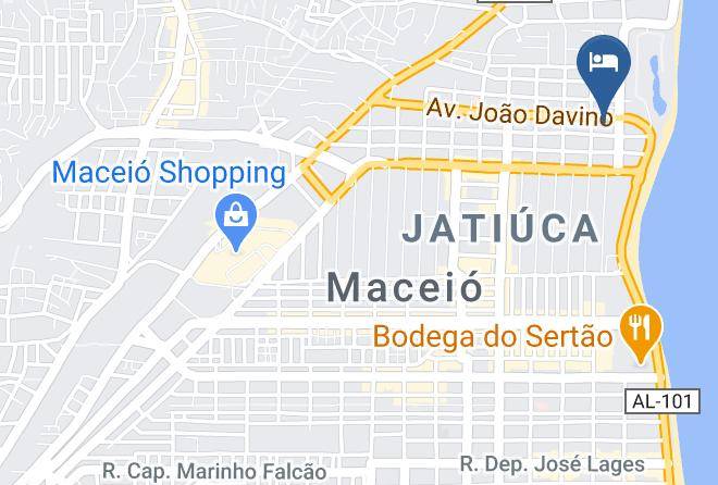 Maceio - Pousada Ecomaceio Maps