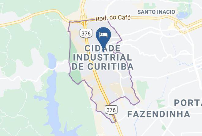 Curitiba - Pousada Ecoville Maps