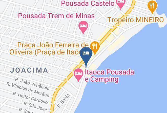 Itapemirim - Pousada Eden Maps