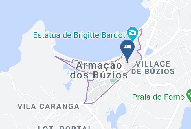 Buzios - Pousada El Parador Maps