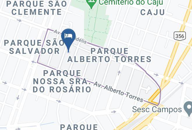 Campos - Pousada El Shaddai Maps