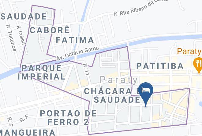 Parati - Pousada El Viajero Maps