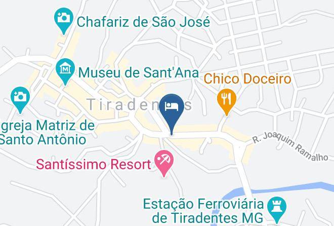 Tiradentes - Pousada Elisa Maps