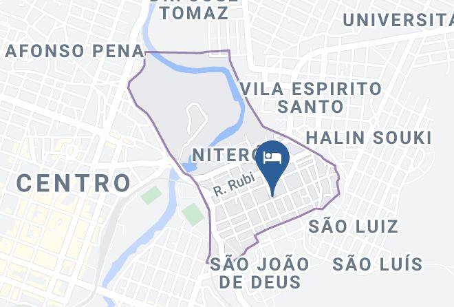 Divinopolis - Pousada Elita Maps