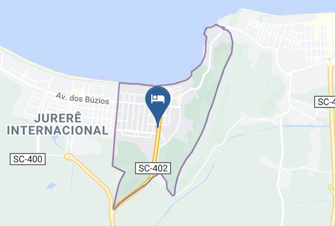 Florianopolis - Pousada Elizabete Maps