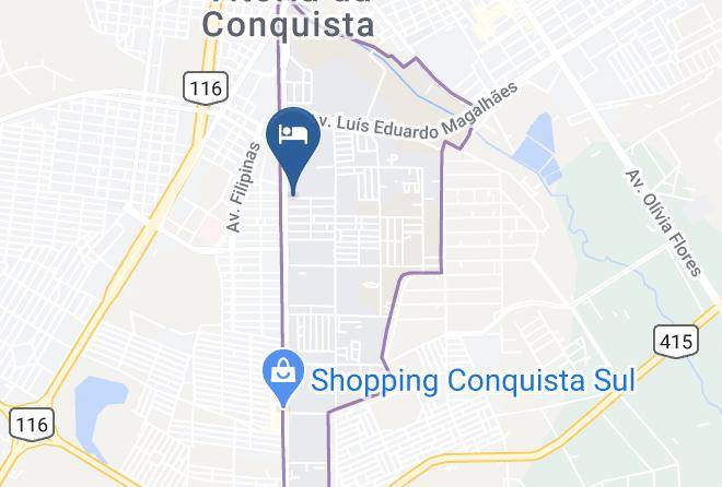 Vitoria Daquista - Pousada Elshaday Maps
