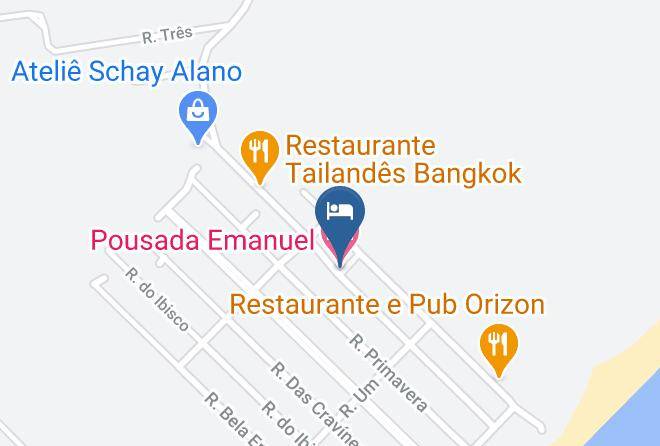Ararangua - Pousada Emanuel Maps