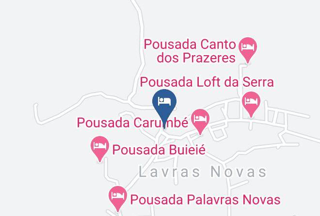 Ouro Preto - Pousada Encantada Maps