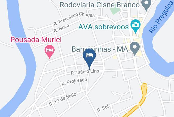 Barreirinhas - Pousada Encanto Lunar Maps