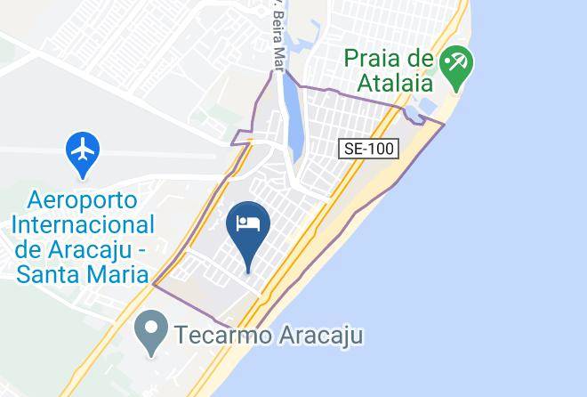 Aracaju - Pousada Encantos Da Atalaia Maps