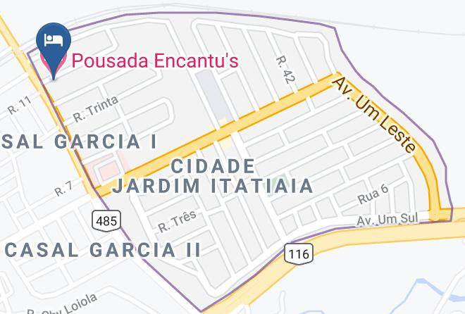 Itatiaia - Pousada Encantu's Maps