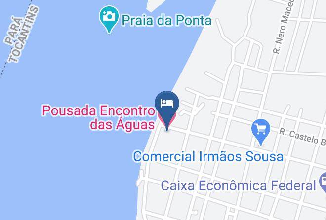 Araguatins - Pousada Encontro Das Aguas Maps
