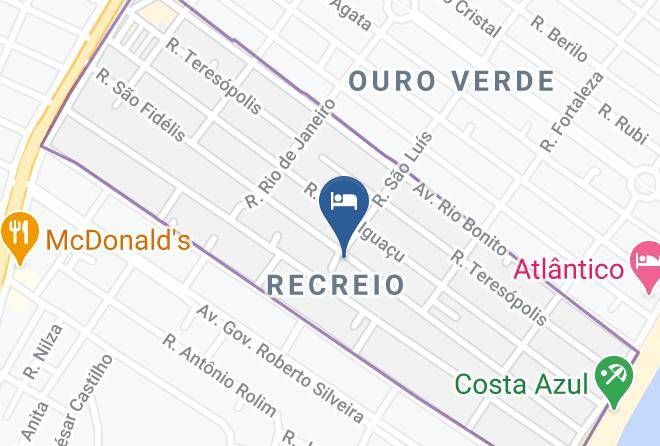 Rio Das Ostras - Pousada Engenho Do Sonho Maps