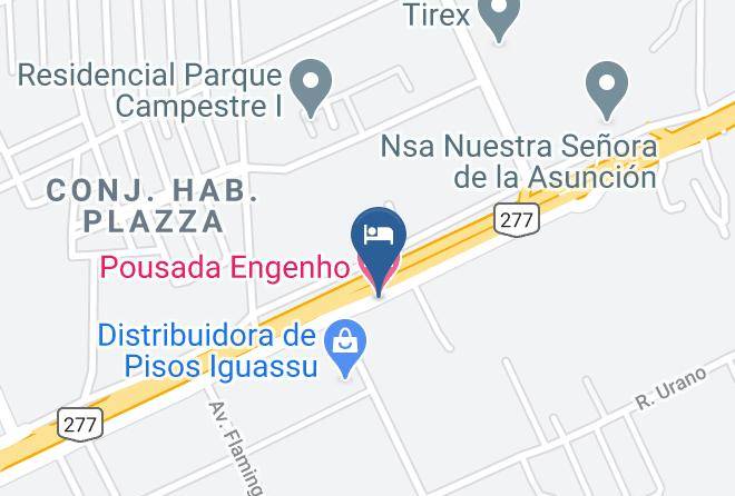 Foz Do Iguacu - Pousada Engenho Maps