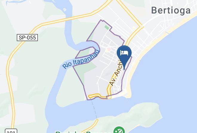 Bertioga - Pousada Enseada De Bertioga Maps