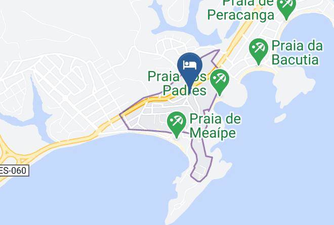 Guarapari - Pousada Enseada Do Corsario Maps