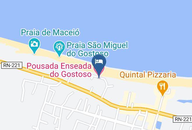 Sao Miguel Do Gostoso - Pousada Enseada Do Gostoso Maps