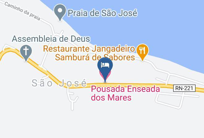 Touros - Pousada Enseada Dos Mares Maps