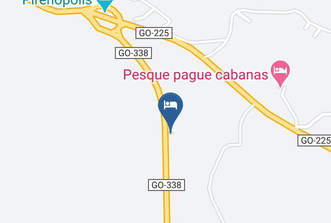 Pirenopolis - Pousada Entre Serras Pirenopolis Maps