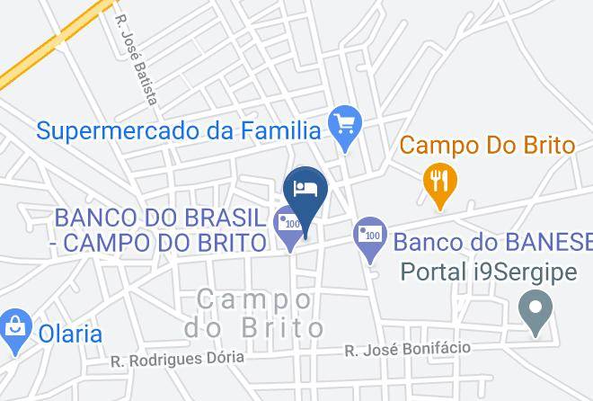 Campo Do Brito - Pousada Ernesto Sobrinho Maps