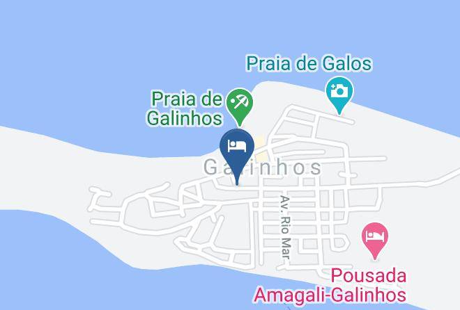 Galinhos - Pousada Espaco Galinhos Maps