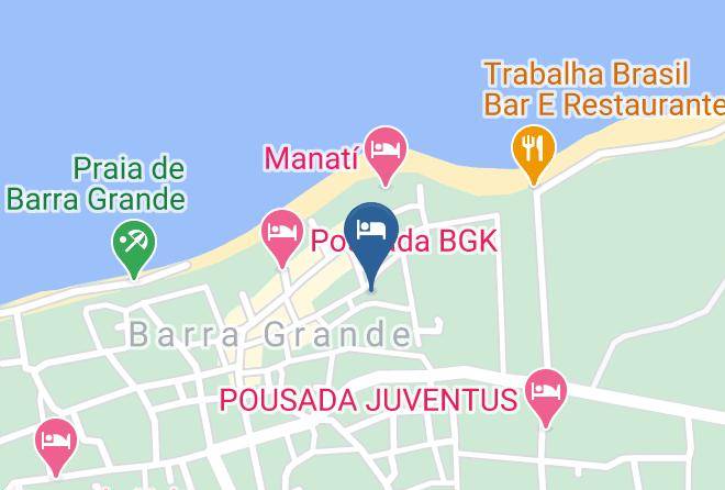 Cajueiro Da Praia - Pousada Espaco Zen Maps