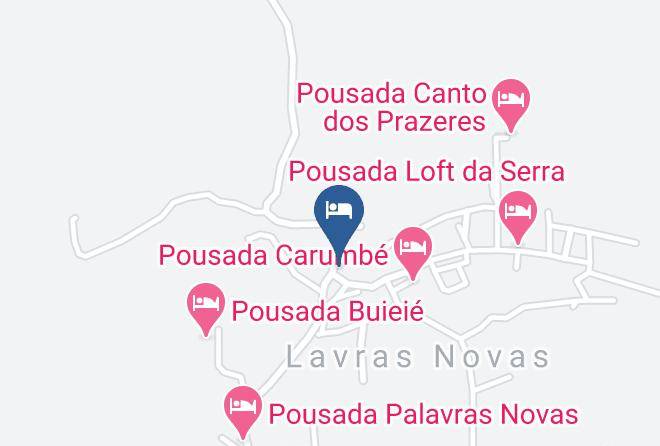 Ouro Preto - Pousada Esquina De Lavras Maps