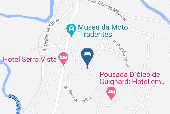 Tiradentes - Pousada Estacao Tiradentes Maps