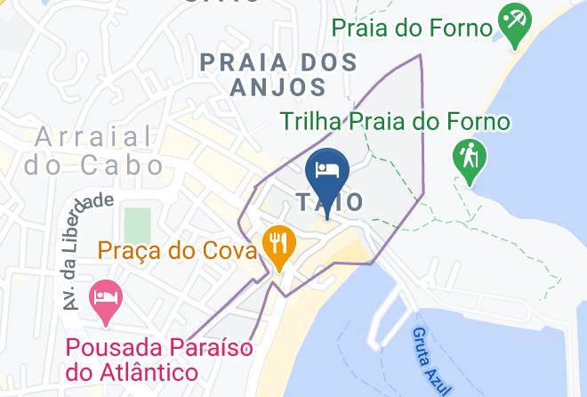 Arraial Do Cabo - Pousada Estalagem Do Porto Maps