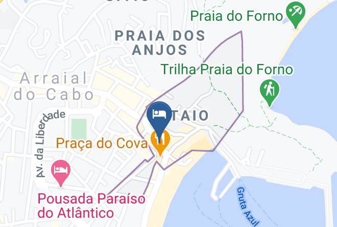 Arraial Do Cabo - Pousada Estalagem Dos Anjos Maps