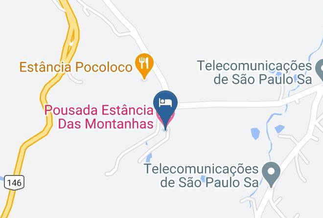 Aguas De Lindoia - Pousada Estancia Das Montanhas Maps