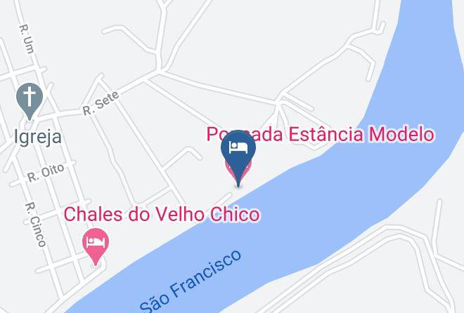 Sao Goncalo Do Abaete - Pousada Estancia Modelo Maps